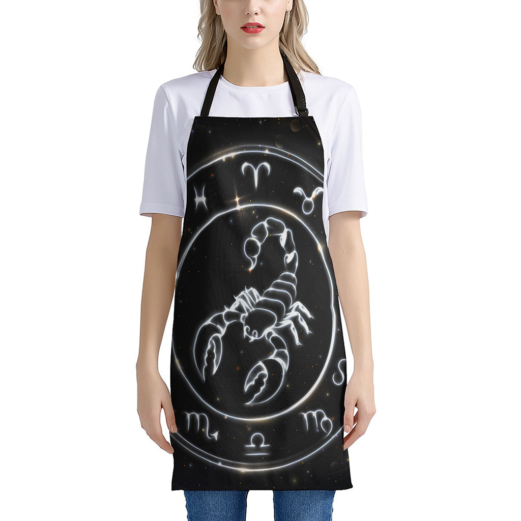 Astrology Scorpio Sign Print Apron