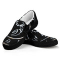 Astrology Scorpio Sign Print Black Slip On Sneakers