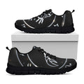 Astrology Scorpio Sign Print Black Running Shoes