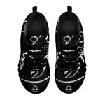 Astrology Scorpio Sign Print Black Sneakers