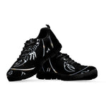Astrology Scorpio Sign Print Black Sneakers