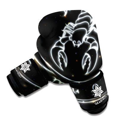 Astrology Scorpio Sign Print Boxing Gloves