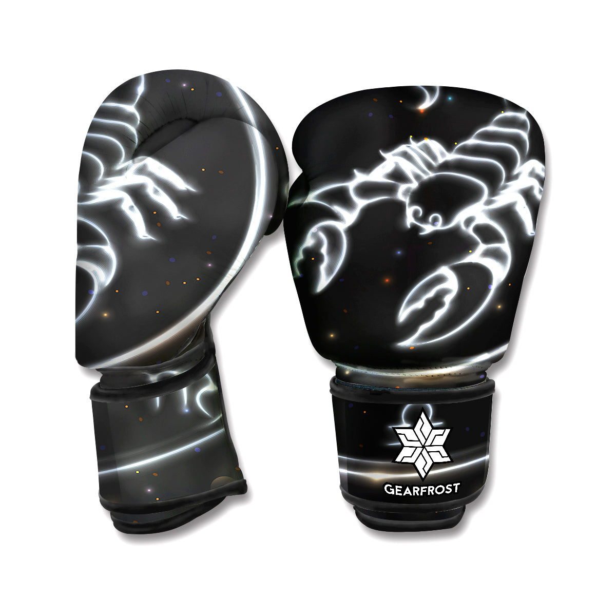 Astrology Scorpio Sign Print Boxing Gloves