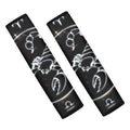 Astrology Scorpio Sign Print Car Seat Belt Covers