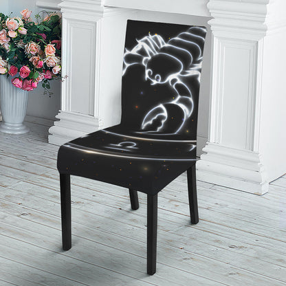 Astrology Scorpio Sign Print Dining Chair Slipcover