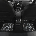 Astrology Scorpio Sign Print Front and Back Car Floor Mats