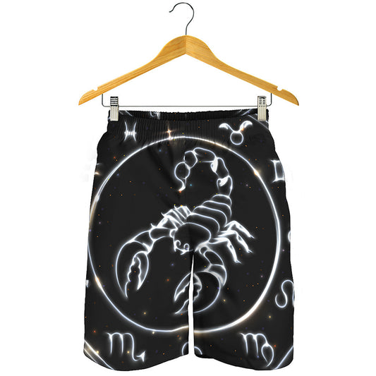 Astrology Scorpio Sign Print Men's Shorts