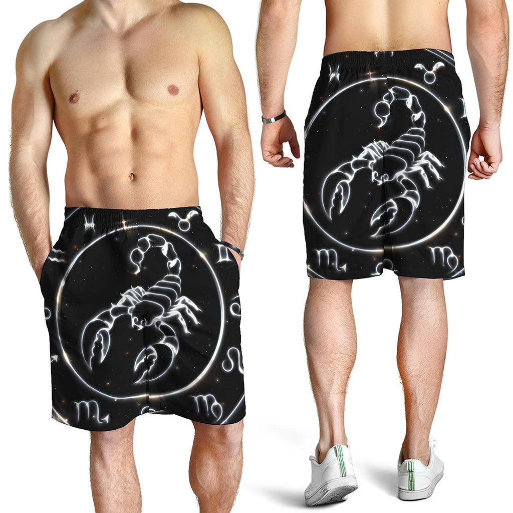 Astrology Scorpio Sign Print Men's Shorts