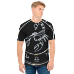 Astrology Scorpio Sign Print Men's T-Shirt