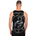 Astrology Scorpio Sign Print Men's Tank Top