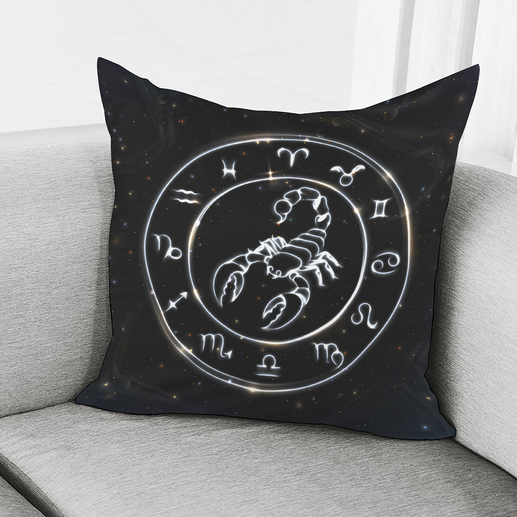 Astrology Scorpio Sign Print Pillow Cover