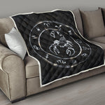 Astrology Scorpio Sign Print Quilt