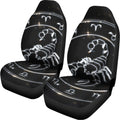 Astrology Scorpio Sign Print Universal Fit Car Seat Covers