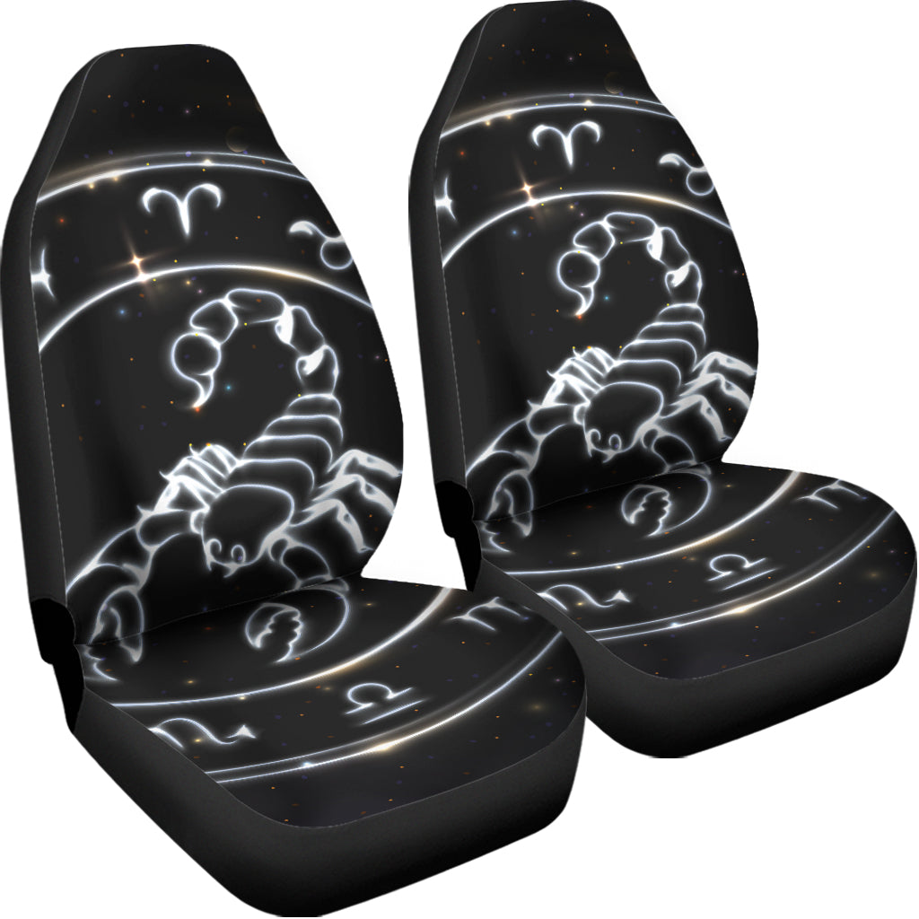 Astrology Scorpio Sign Print Universal Fit Car Seat Covers
