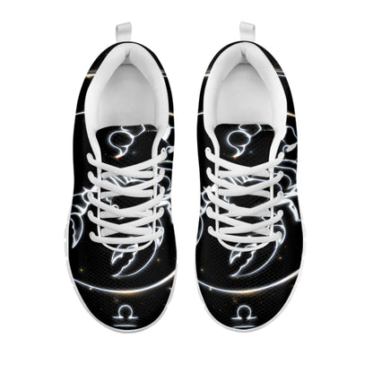 Astrology Scorpio Sign Print White Sneakers