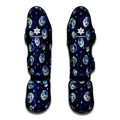 Astronaut Alien Cat Print Muay Thai Shin Guards