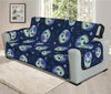 Astronaut Alien Cat Print Oversized Sofa Protector