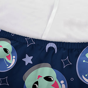 Astronaut Alien Cat Print Sofa Cover