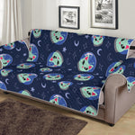 Astronaut Alien Cat Print Sofa Protector