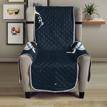 Astronaut Couple In Space Print Armchair Protector