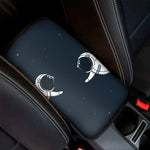 Astronaut Couple In Space Print Car Center Console Cover