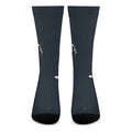 Astronaut Couple In Space Print Crew Socks