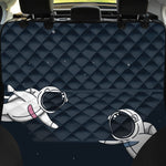 Astronaut Couple In Space Print Pet Car Back Seat Cover