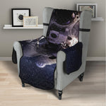 Astronaut Floating In Outer Space Print Armchair Protector