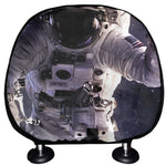 Astronaut Floating In Outer Space Print Car Headrest Covers