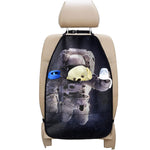 Astronaut Floating In Outer Space Print Car Seat Organizers