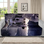 Astronaut Floating In Outer Space Print Futon Protector