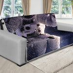 Astronaut Floating In Outer Space Print Futon Protector