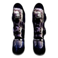 Astronaut Floating In Outer Space Print Muay Thai Shin Guards