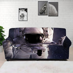 Astronaut Floating In Outer Space Print Sofa Cover