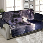 Astronaut Floating In Outer Space Print Sofa Protector