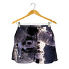 Astronaut Floating In Outer Space Print Women's Shorts