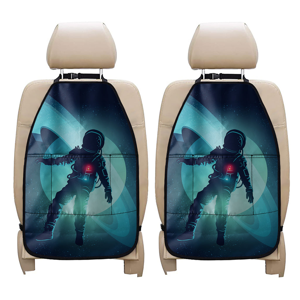 Astronaut Floating Through Space Print Car Seat Organizers