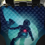 Astronaut Floating Through Space Print Pet Car Back Seat Cover