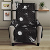 Astronaut In Space Pattern Print Armchair Protector