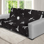 Astronaut In Space Pattern Print Futon Protector