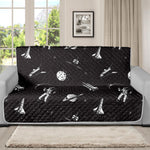 Astronaut In Space Pattern Print Futon Protector