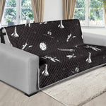 Astronaut In Space Pattern Print Futon Protector