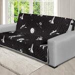 Astronaut In Space Pattern Print Futon Protector