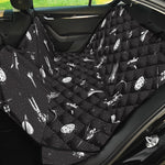 Astronaut In Space Pattern Print Pet Car Back Seat Cover