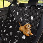 Astronaut In Space Pattern Print Pet Car Back Seat Cover