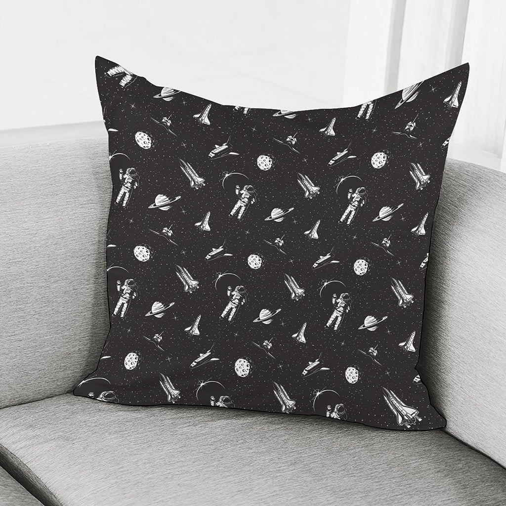 Astronaut In Space Pattern Print Pillow Cover