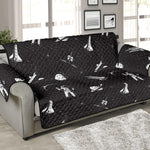 Astronaut In Space Pattern Print Sofa Protector