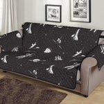 Astronaut In Space Pattern Print Sofa Protector