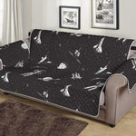 Astronaut In Space Pattern Print Sofa Protector