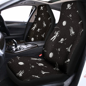 Astronaut In Space Pattern Print Universal Fit Car Seat Covers